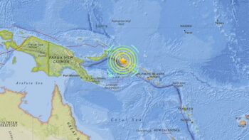 Terremoto de 8,0 sacude Nueva Guinea