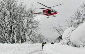 «Numerosos muertos» en Italia tras una avalancha provocada por un sismo