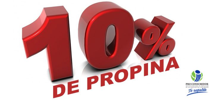 El 10% de propina legal no puede ser cobrado si el servicio es para llevar