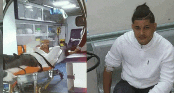 Yanfourd fue atendido de emergencia por el 911