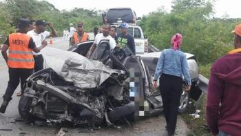 Un muerto y un herido tras accidente  en La Altagracia
