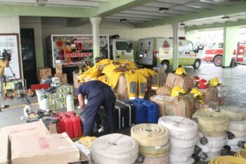 Gobierno de Canadá dona equipos al Cuerpo de Bomberos de Santo Domingo