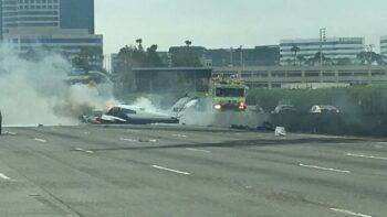 Se accidenta una avioneta en California