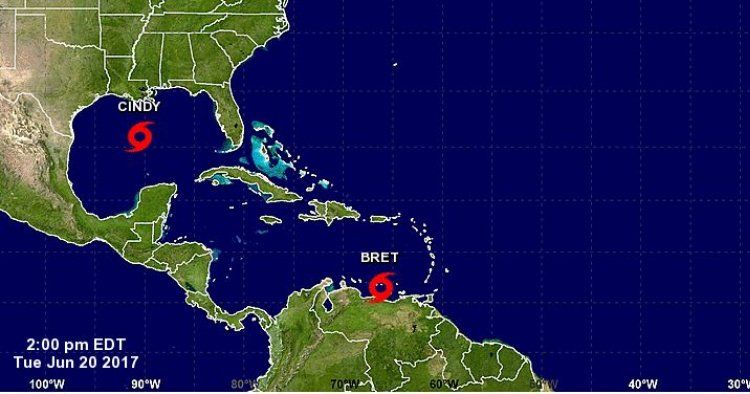 Otra tormenta tropical se forma en el golfo de México