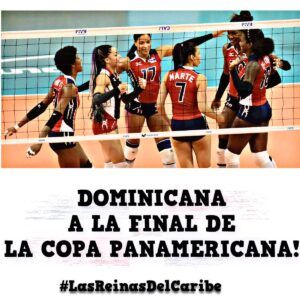 Dominicana avanza a la gran final de la Copa Panamericana de Voleibol