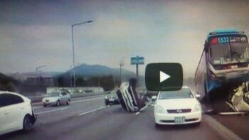 Accidente muy feo (Video)