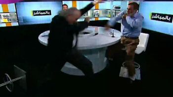 VIDEO: debate televisivo termina con una fuerte pelea