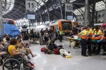 50 heridos en España tras choque de tren