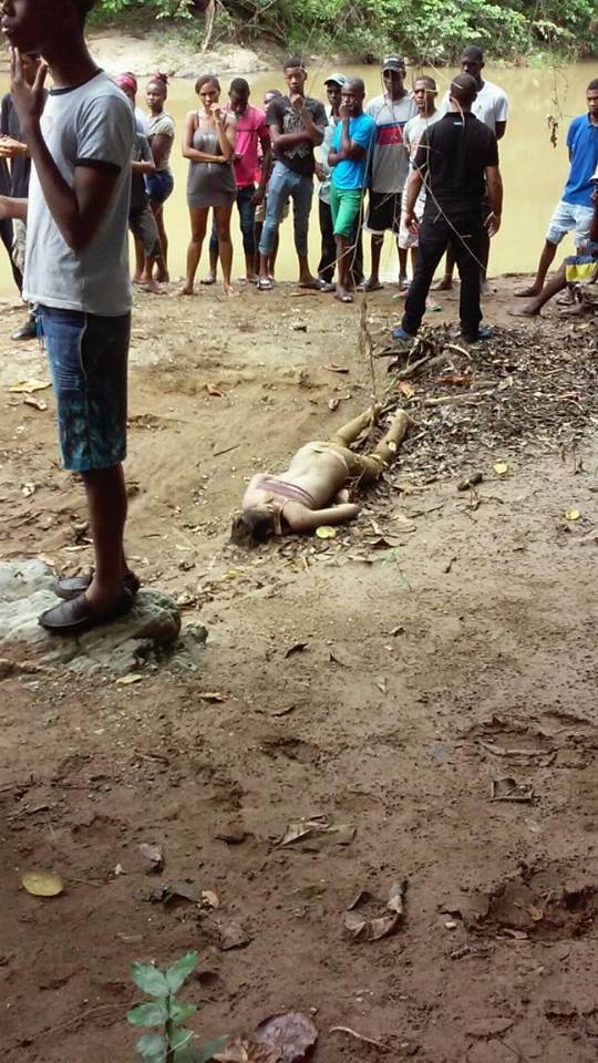 Dos jovencitas de 14 y 17 años de Villa Mella salieron a bañarse al río y mira como las encontraron.
