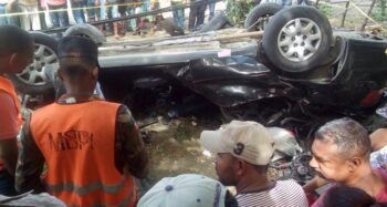Tres muertos tras accidente en Bonao