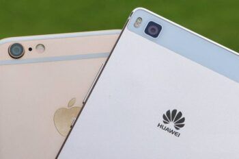 Huawei en una batalla campal con iPhone