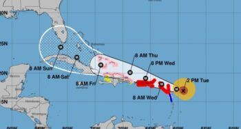 Irma se fortalece más 