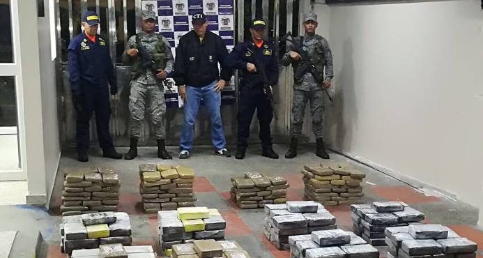 Ocupan droga en Colombia que enviarían a República Dominicana