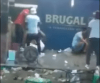 Video: lió feo en drink de Haina