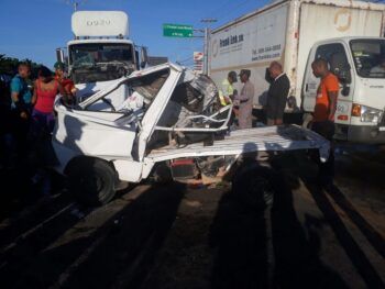 Trágico accidente en Las Américas