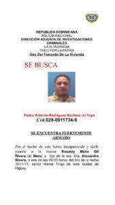 Posible responsable del asesinato de la niña de 11 once años en Higüey