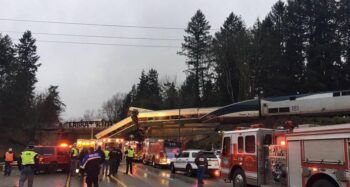 Varios heridos en Washington tras descarrilarse un tren