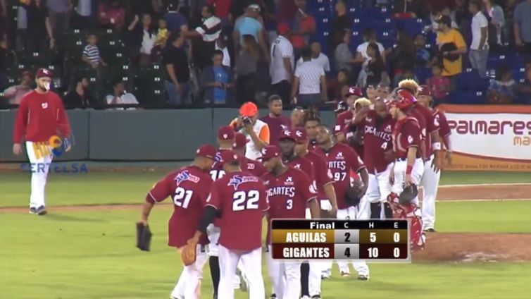 Gigantes vencen a las Águilas y obtienen su primera victoria