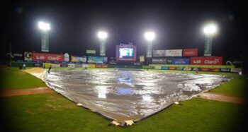 Lluvia obliga a suspender los dos partidos de pelota de ayer