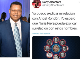 Dany Alcántara se va a lo personal en su defensa ante cuestionamiento de Nuria Piera.