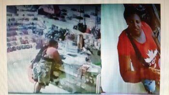 Video: Dos mujeres roban caja chica con más de RD$200 mil en importadora de ropa