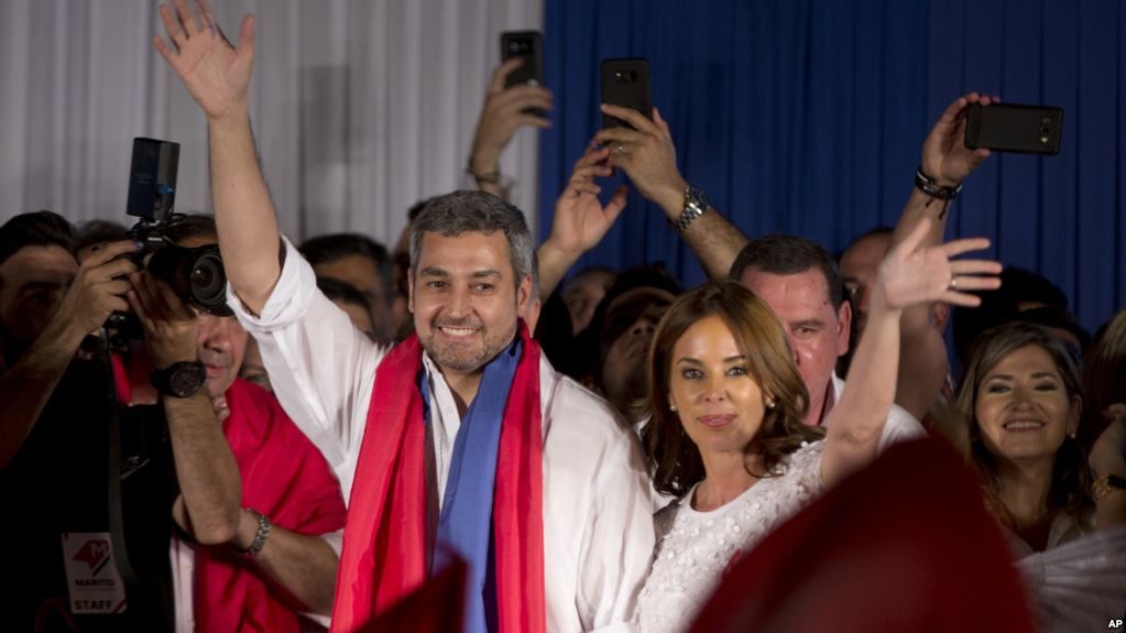 Oficialista Mario Abdo Benítez gana presidencia en Paraguay