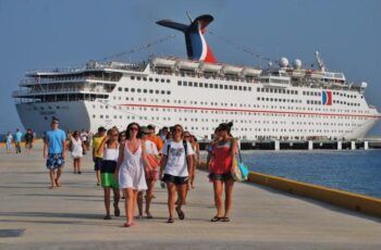 Llegan a Puerto Plata más de 5,000 visitantes en cruceros