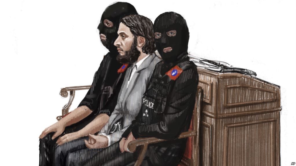 Sospechoso de atentado de París sentenciado a 20 años de cárcel