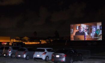Un autocinema en Santo Domingo