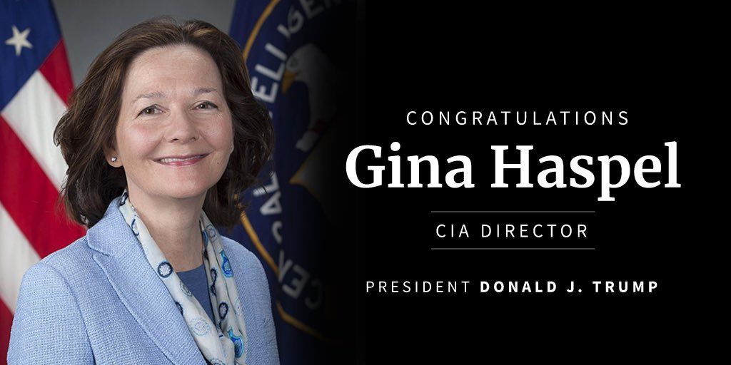 Senado confirma a Haspel como primera mujer director de la CIA