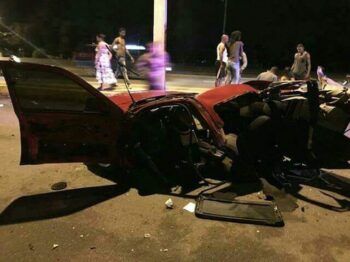 Dos muertos tras accidente en la 6 de Noviembre