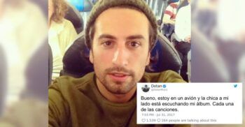 Duro varias horas al lado de su artista favorito y no se dio cuenta