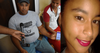 Es detenido padre de Emely Peguero en entrada Palacio de Justicia de SFM