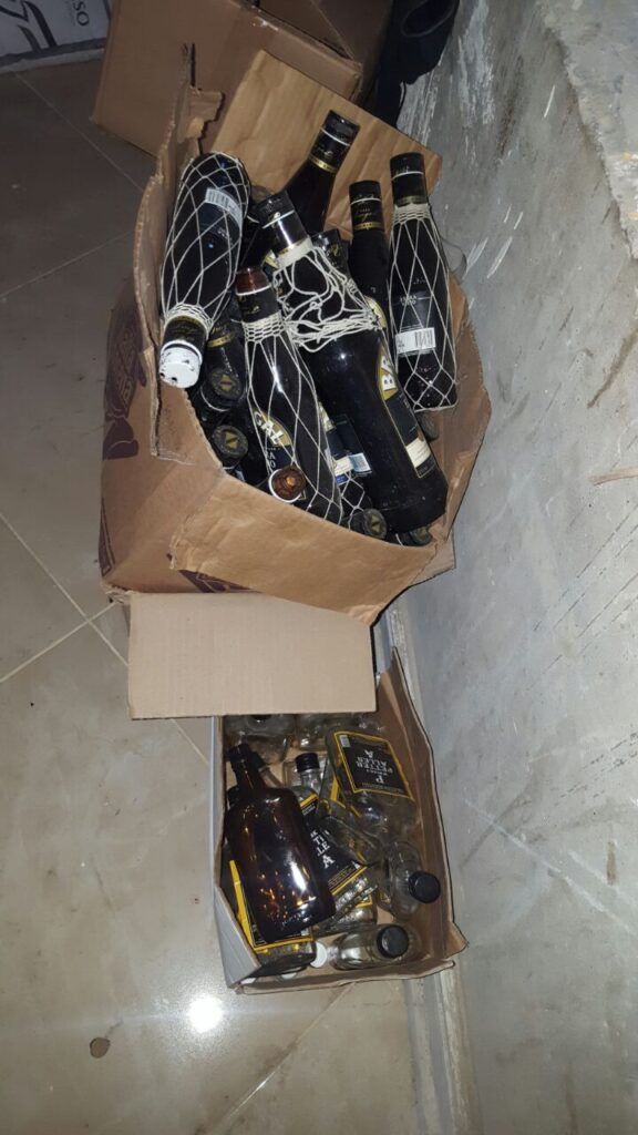 Policía Nacional desmantela laboratorio de bebidas falsificadas