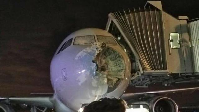 Gran susto pasan pasajeros de avión