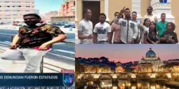 Ellos querian ir a Italia, pero cuando pensaban que ya casi tenían un pie en el avión descubrieron que todo era falso.