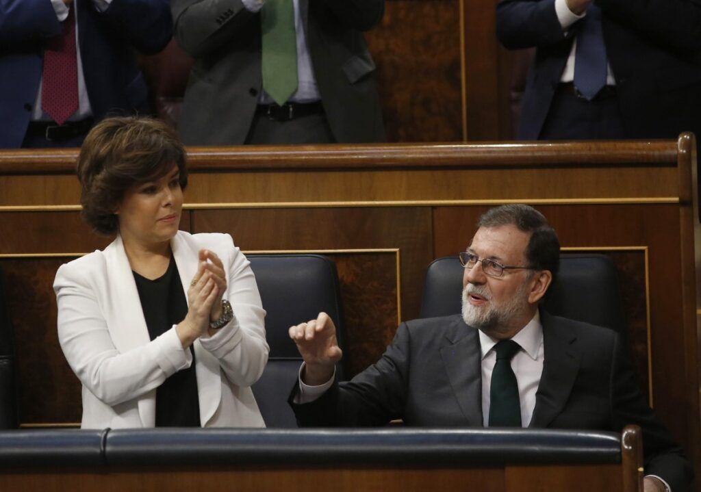 Destituyeron a Mariano Rajoy como presidente del gobierno español.