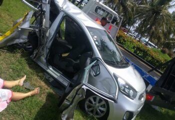 Una mujer muerta y un niño herido tras accidente en Las Américas