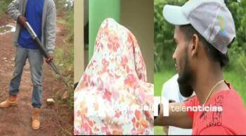 VIDEO: Haitiano armado entra a una casa, mete al esposo y la hija debajo de la cama y viola a la mujer embarazada.