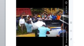 Video: pala mecánica decapita a un hombre en Dajabón