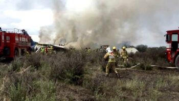 Avión cae en México y no muere nadie