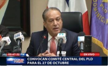 CP- PLD se reunirá el 27 de octubre para definir tema de padrón y primarias