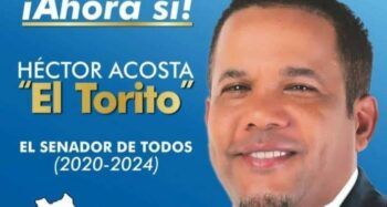 Encuesta favorece con un 68.6% a Héctor Acosta “El Torito” para ser senador en el 20