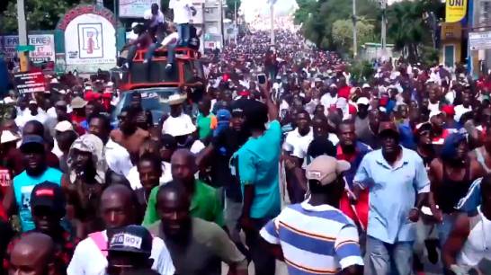 Ya hay un muerto en Haití por la protestas
