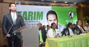 Karim es proclamado candidato presidencial del Partido Verde.