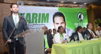 Karim es proclamado candidato presidencial del Partido Verde.