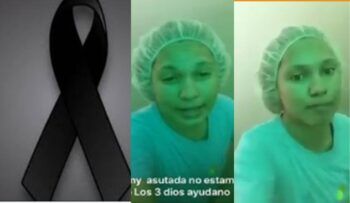 Familiares confirman que la joven que hizo el vídeo antes de la explosión, falleció.
