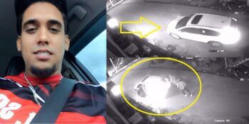 Momento en que le quitan la vida a joven en Salcedo.