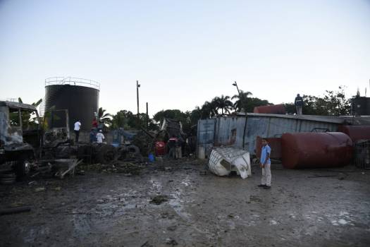 Dos muertos y cuatro heridos tras explosión en Los Alcarrizos