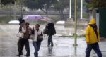 Vaguada provocará aguaceros dispersos y tronadas